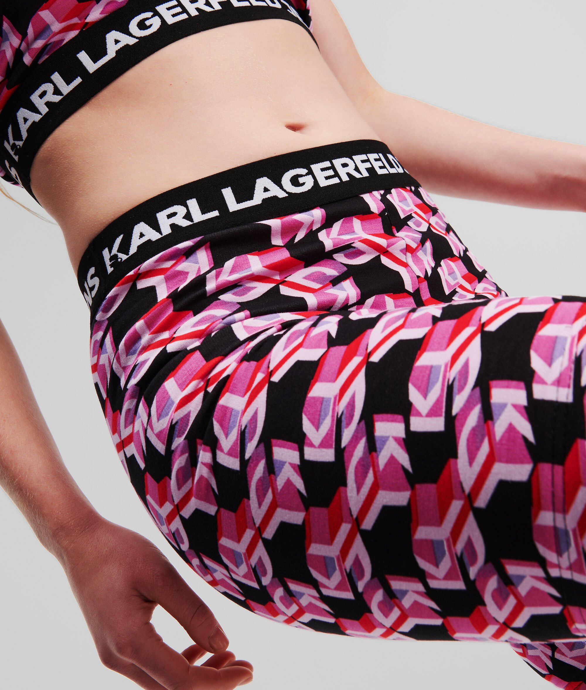 (image for) Premium-Quality KLJ Monogram Cycling Shorts